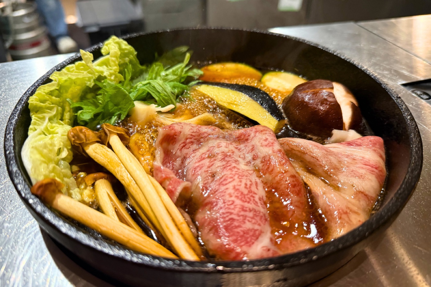 ハラール対応の和牛料理