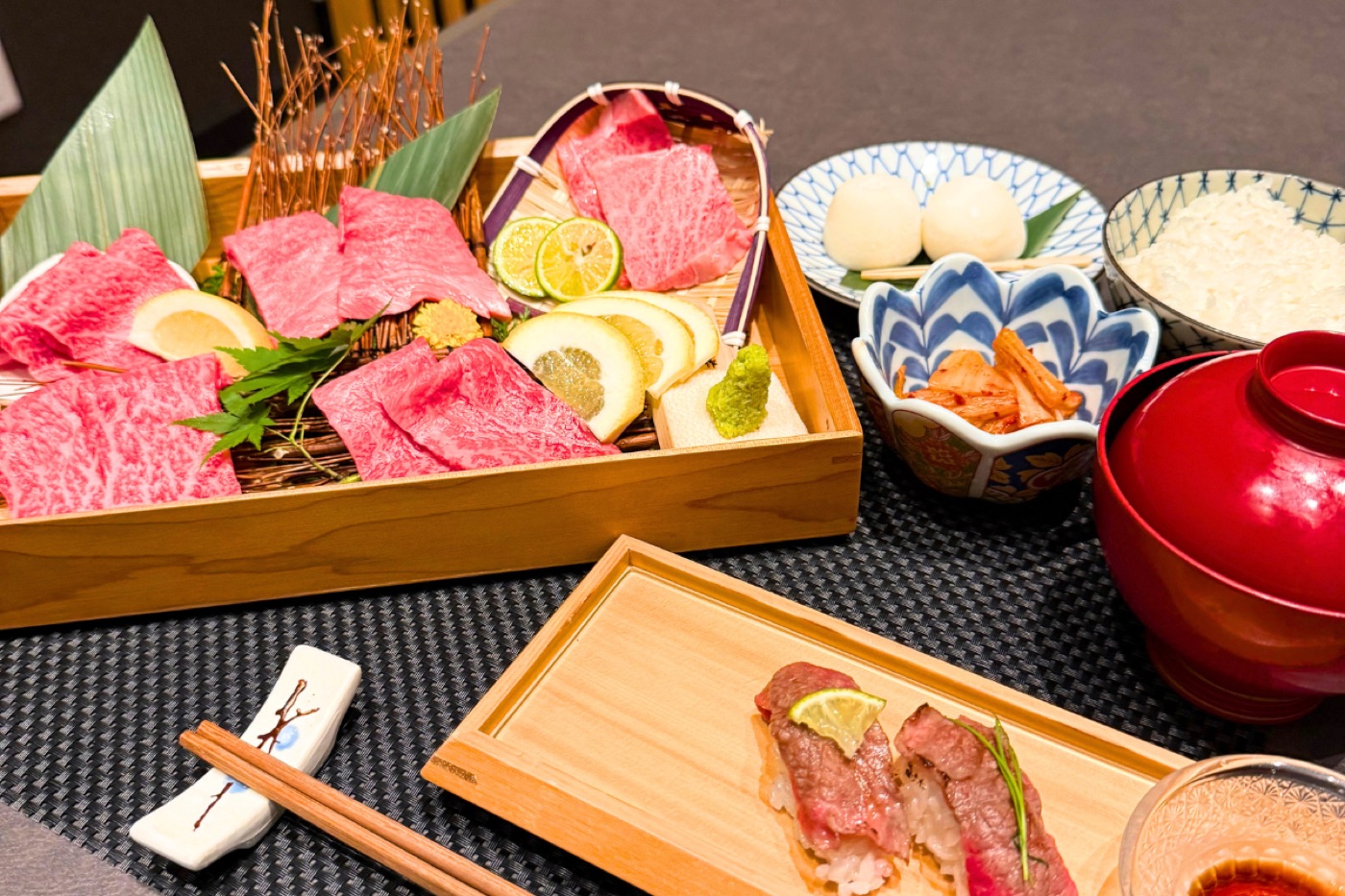 ハラール和牛の料理
